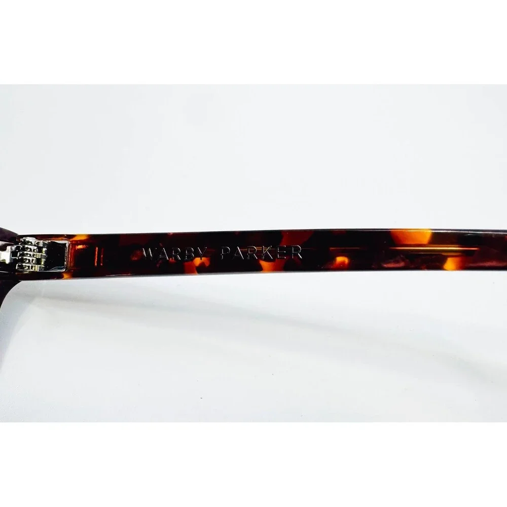 Warby Parker Hughes M Eyeglasses Mens Brown Tortoise Hughes M 926 52-17-140 52mm